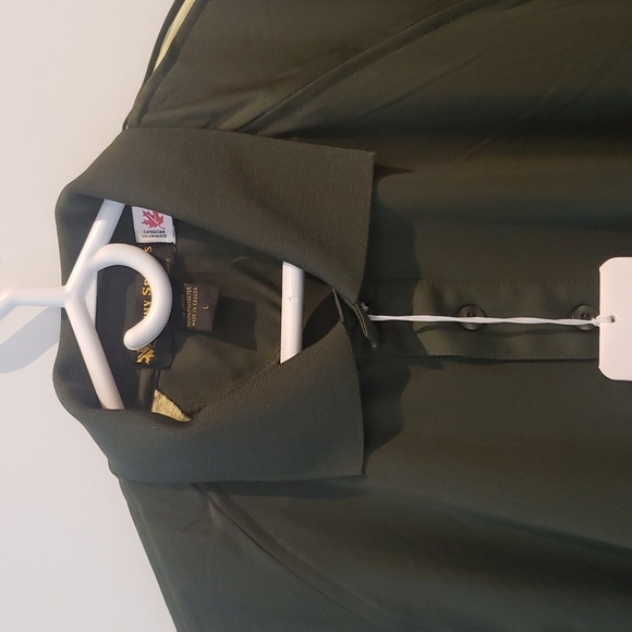 NWT Sunny Sports Local 437 Polo Shirt Green Mens Large - Picture 3 of 10